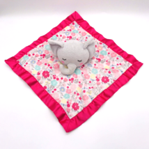 Parent&#39;s Choice Elephant Lovey Security Blanket Soother Satin Trim - £7.86 GBP