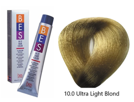 BES Beauty & Science Hi-Fi Hair Color - 10.0 Ultra Light Blond, 3.5 Oz.