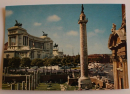 Rome Italy Altar of the Nation Vintage Postcard - £4.67 GBP