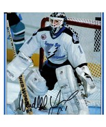 Wendell Young Tampa Bay Lightning Goalie Autographed Photo Card - £11.64 GBP