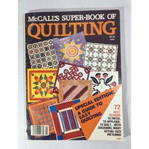 McCall&#39;s Superbook of Quilting Applique Patterns Vintage 1980s Crafts Ma... - $13.97