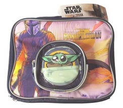 The Child Star Wars Mandalorian Insulated Lunch Cooler Tote Bag Baby Yoda - £10.15 GBP