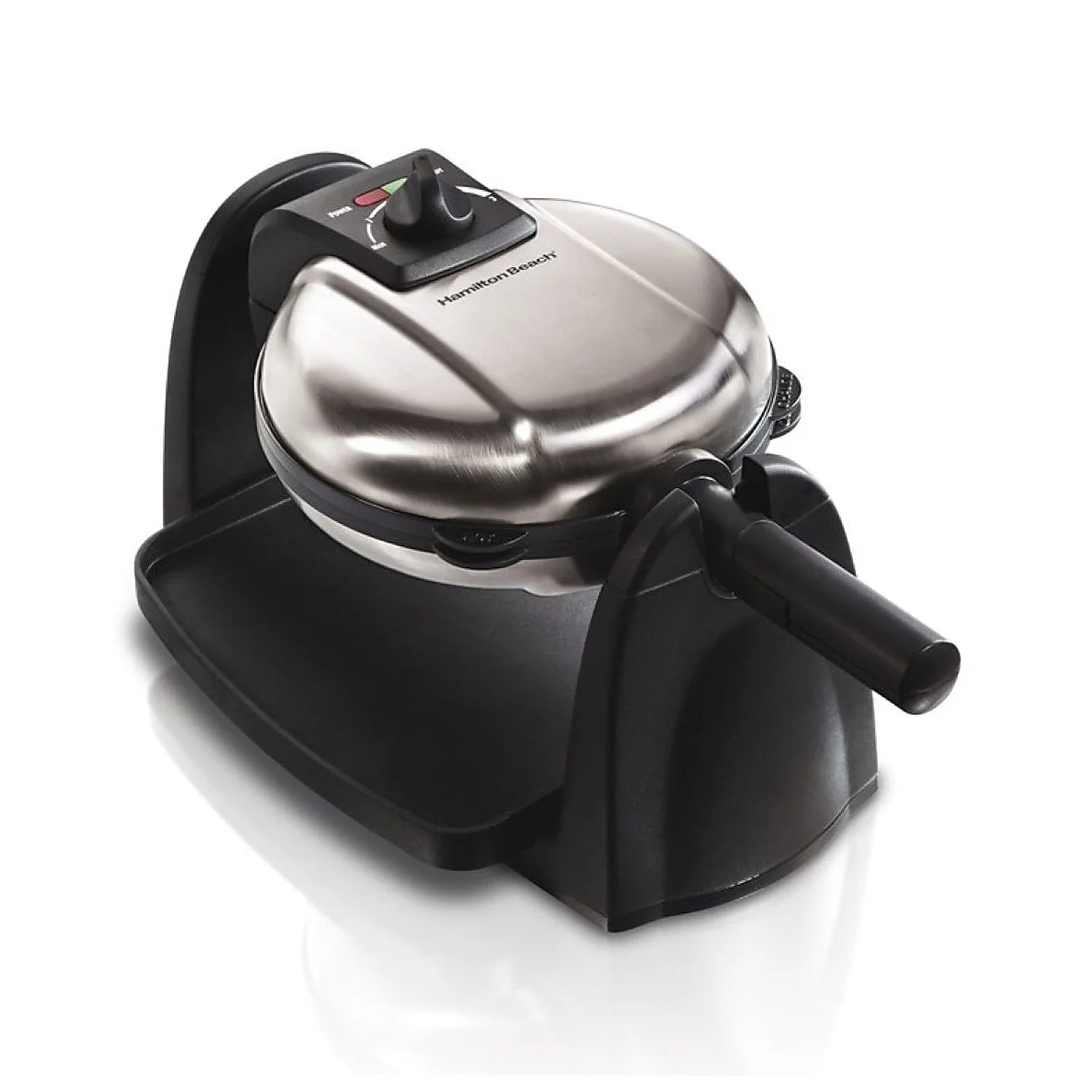 Hamilton Beach Flip Belgian Waffle Maker with Removable Non-Stick Plates, Stainl - £120.70 GBP