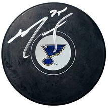 Ryan Reaves Autographed St. Louis Blues Logo NHL Hockey Puck Signed IGM COA - $65.66