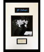 JD Salinger Autograph Museum Framed Ready to Display - £628.51 GBP
