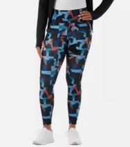 Member&#39;s Mark Extra Warm High Rise Leggings Geo Print Women s Size XS NWT - $14.74