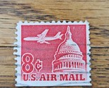 US Stamp US Air Mail 8c Used - £0.73 GBP