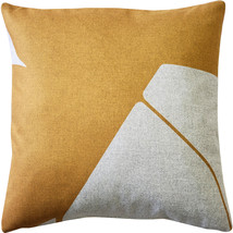Boketto Renaissance Gold Throw Pillow 19x19, with Polyfill Insert - £63.90 GBP