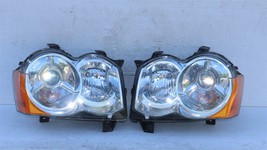 2008-10 Chrysler Grand Cherokee Projector Xenon HID AFS Headlight Lamps Set L&R