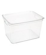 Large, Super Clear Lidded Storage Bin - $38.99