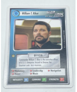 William T. Riker 1994 Star Trek The Next Generation TCG Trading Card Rare - £7.60 GBP