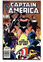 Captain America #295 Sisters Of Sin CVR- Marvel Comic Book - $37.59