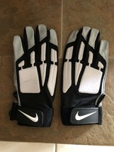Nike Promo D-tack IV Leather Lineman Football Gloves Size XXXL 3XL PGF387 102 - £21.41 GBP