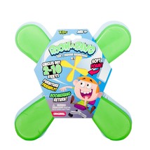RoomaRang Soft Indoor Boomerang NEW Toy Zing Soft Foam Return Green - $11.74