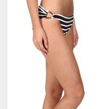 NEW Michael Kors &quot;Sophia&quot; Black &amp; White Striped Bikini Bottom (Size XS) - £15.69 GBP