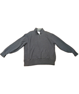 Nautica Men&#39;s Pullover Sweat Shirt Charcoal XL Cotton Blend Front Pocket... - $24.11 CAD