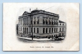Public Library St Joseph MO Missouri St Joseph News Press UNP UDB Postcard B16 - £2.33 GBP