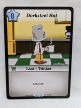 Munchkin Collectible Card Game Dorksteel Hat Promo Card - £4.89 GBP