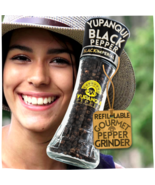 Yupanqui Black Imperial, Best Black Pepper for Cooking, 3.5oz Pepper Gri... - $29.97