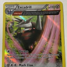 Pokémon TCG Excadrill 2015 Primal Clash 97/160 Reverse Holo Holo Rare MP - $3.99