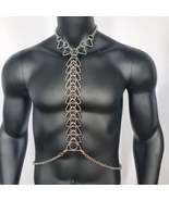 Burning Man Body Stainless Steel Chain,Industrial Rave Festival Body Chain - €58,38 EUR