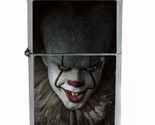 Scary Clown Rs1 Flip Top Dual Torch Lighter Wind Resistant - £13.16 GBP