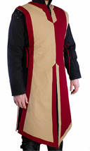 Sleeveless Basic Medieval Tabard Renaissance Viking Tunic Halloween Gift - £71.61 GBP+