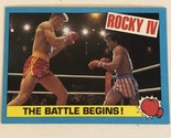 Rocky IV 4 Trading Card #41 Sylvester Stallone Dolph Lundgren - $2.48