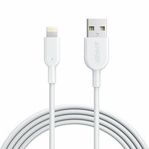 Anker PowerLine II Lightning MFi Certified Cable (6ft), for iPhone 13, 12, 11, X - £15.81 GBP