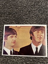 1964 John Lennon Rookie &amp; Ringo Starr The Beatles Color Topps Card #47 - £7.83 GBP