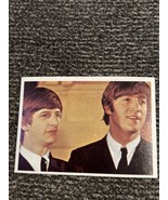 1964  JOHN LENNON  ROOKIE  &amp; RINGO STARR THE BEATLES COLOR TOPPS CARD #47 - £7.66 GBP
