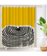 Pop Art Geometric Shower Curtain Fashion Classic Abstract Colourful Wate... - £18.31 GBP+