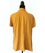 Ladys Polo Shirt, Basic Editions, Mustard Yellow, 100% Cotton, XL, Short... - $262.51 MXN