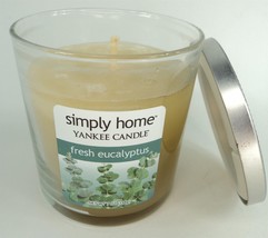 Yankee Candle Simply Home 7 oz Scented Candle - Fresh Eucalyptus - £9.23 GBP