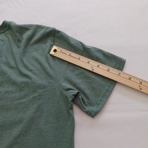 Carhartt Original Fit Men's Green Cotton Blend Workwear Shirt Pocket Size S(4/6) image 14