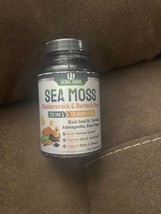 Organic Sea Moss Capsules 12,900Mg with Black Seed Oil, Ashwagandha, Burdock Roo - £22.81 GBP
