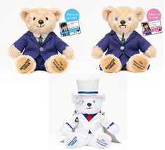 Detective Conan Movie Teddy Bear Kudo Shinichi Ran Mouri Plush Doll Masc... - £209.57 GBP