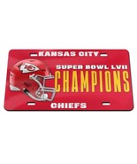 Kansas City Chiefs Super Bowl Champions LVII Laser Mirror License Plate ... - $728.75 MXN