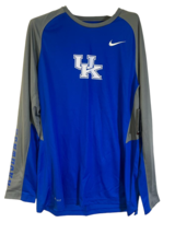 Nike Men s Long-Sleeve Kentucky Wildcats Elite Shootaround T-Shirt Royal Large - £28.81 GBP
