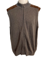 Southern Pines Men's Zip Front Sweater Vest Gray XXL - €20,23 EUR
