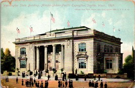 Alaska Yukon Pacific Exposition Washington State Building 1909-1915 Postcard - £6.64 GBP