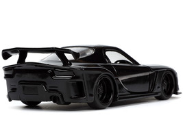 1995 Mazda RX-7 RHD Right Hand Drive Black Black Panther Diecast Figure The Aven - $21.49