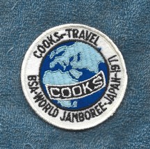 1971 BSA-World Jamboree-Japan-Cooks Travel Patch-Unused-Boy Scouts of America - £5.78 GBP