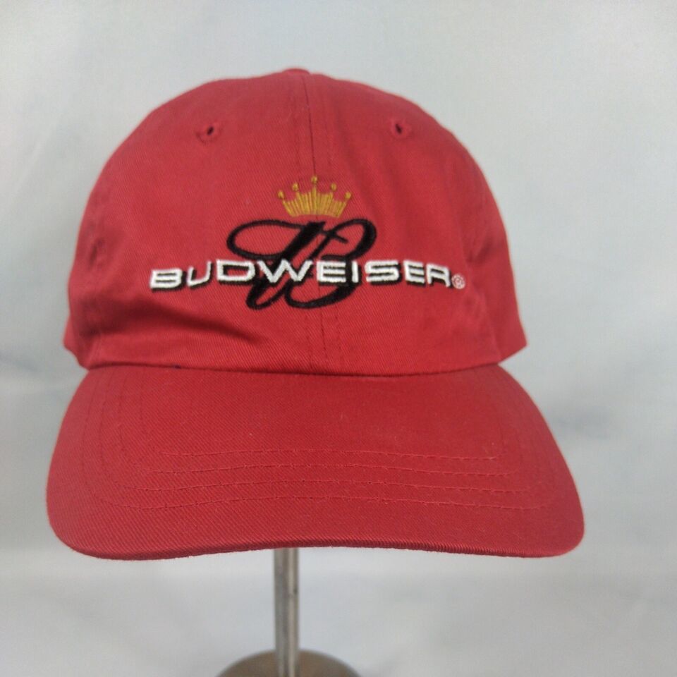 Budweiser Men&#39;s Hat  Adjustable Buckle Red  - $13.98