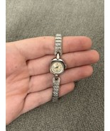 Vintage Hamilton Ladies Watch 10KT Gold Filled Wind Up Working Not Scrap EG - $59.40