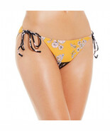  String Bikini Bottoms   Orange &amp; Black floral - Bottoms Only - $23.34