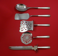 Candlelight by Towle Sterling Silver Brunch Serving Set 5pc HH WS Custom Made - £255.68 GBP