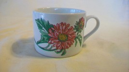 Terrace Blossoms Flower Stoneware Coffee Cup International Tableworks 07... - £11.79 GBP