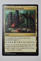 Crumbling Necropolis Archenemy: Nicol Bolas Regular Tri Color Non Basic ... - $1.48