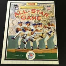 VTG MLB Official Program 1991 All-Star Game Records of California Angels - £11.12 GBP
